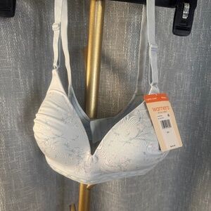 NWT Warners Cloud 9 Bra Womens 32C Super Soft Wireless Lift Convertible Comfy
